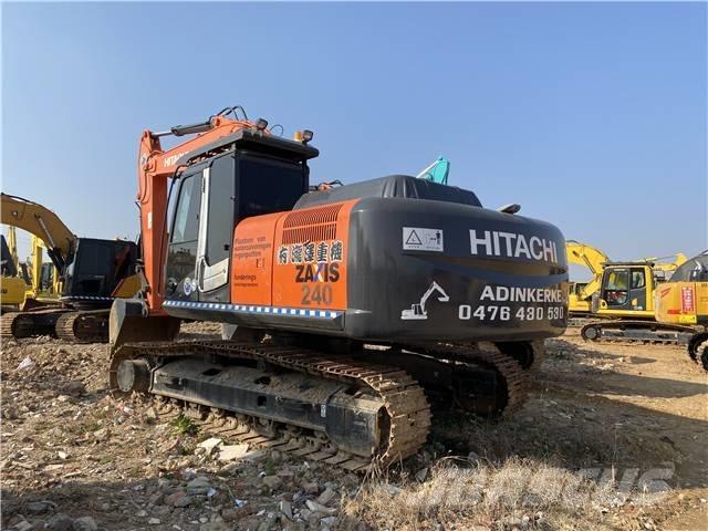 Hitachi ZX240 Excavadoras sobre orugas