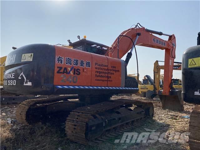 Hitachi ZX240 Excavadoras sobre orugas