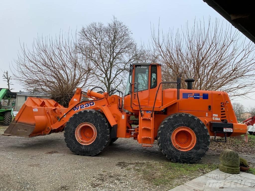 Fiat-Hitachi W230 Cargadoras sobre ruedas