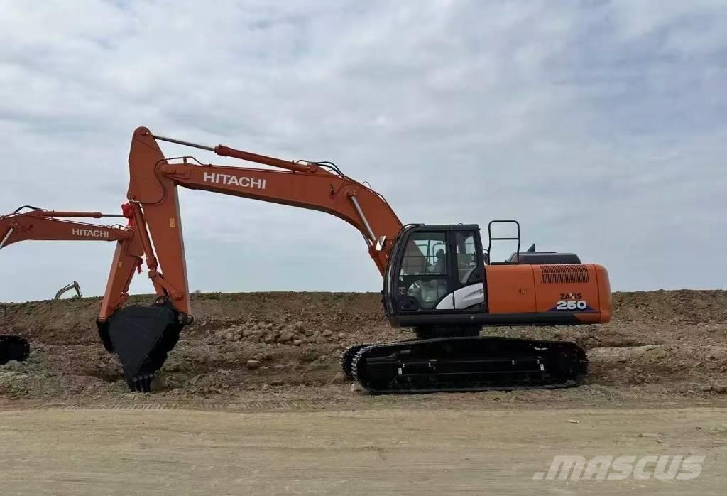 Hitachi 250 Excavadoras sobre orugas