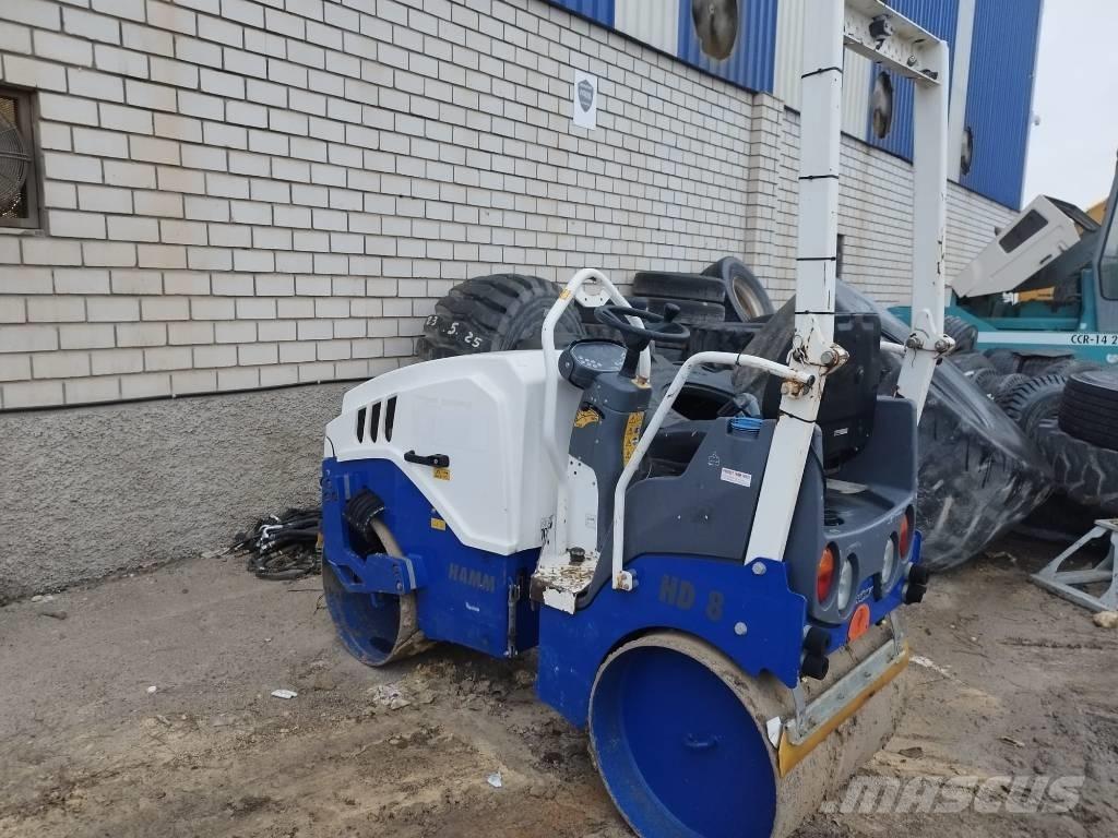 Hamm HD 8 VV Rodillos de doble tambor
