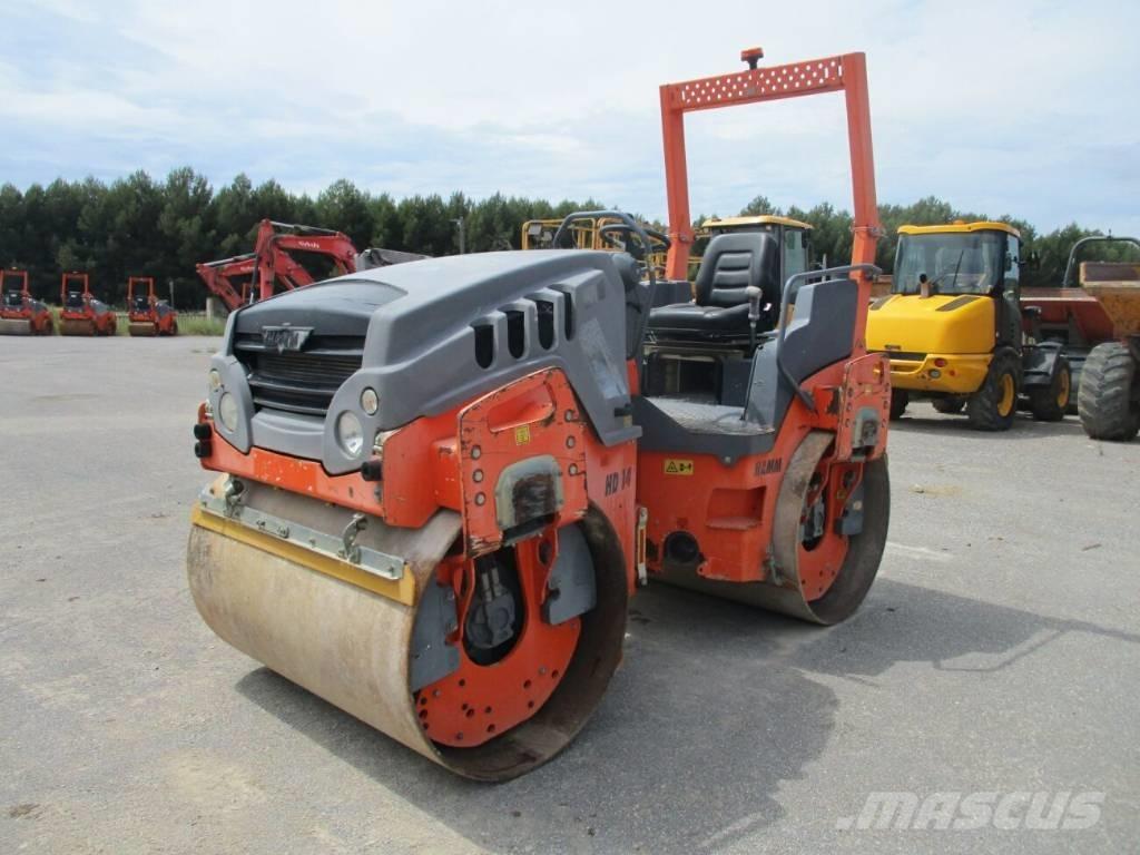 Hamm HD 14 VV Rodillos de doble tambor