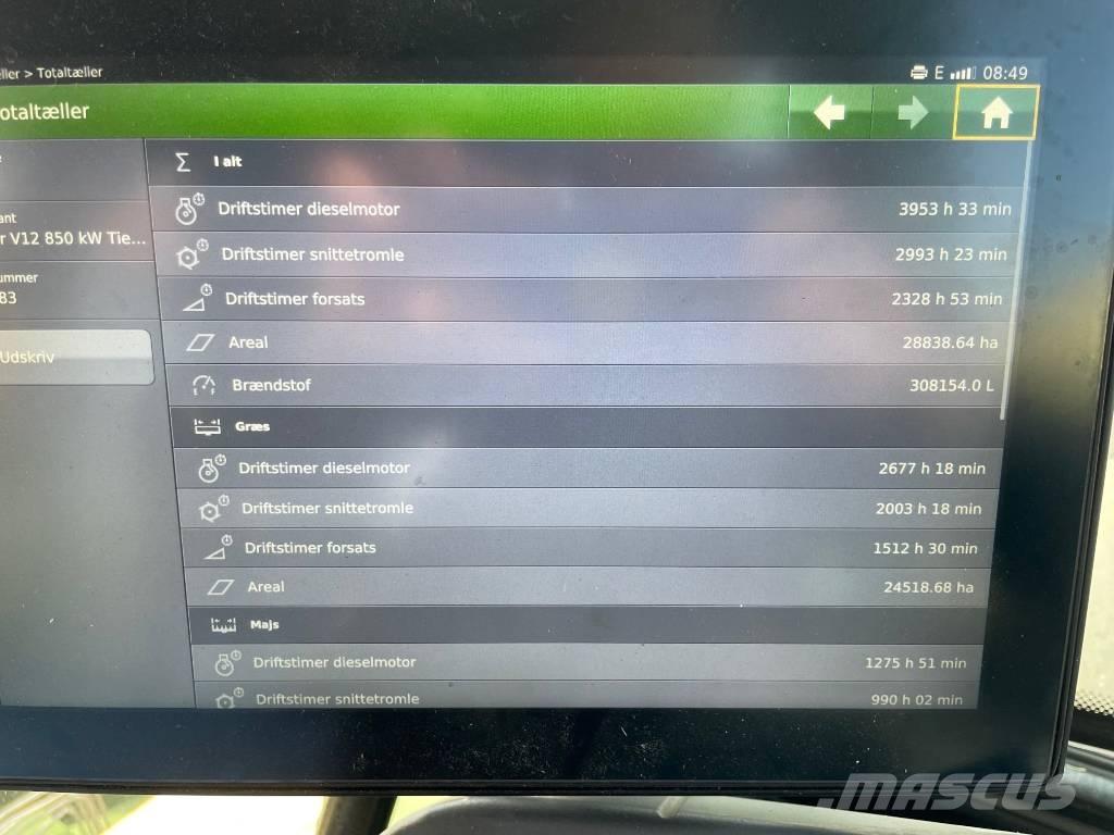 Krone Big X 1180 Cosechadoras de forraje autopropulsadas