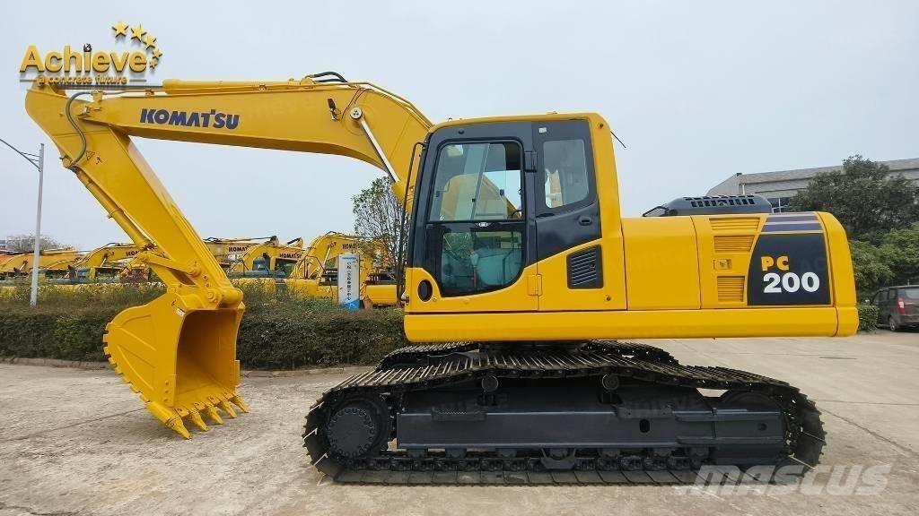 Komatsu PC 200 Excavadoras sobre orugas