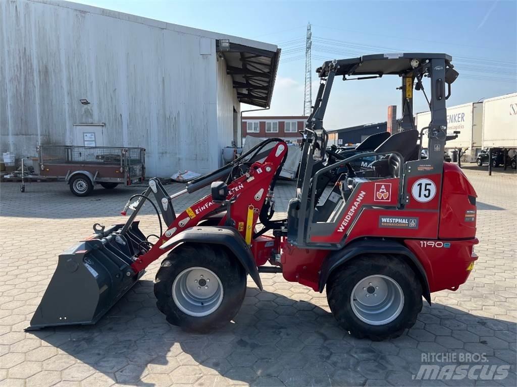 Weidemann WM1190E Cargadoras sobre ruedas