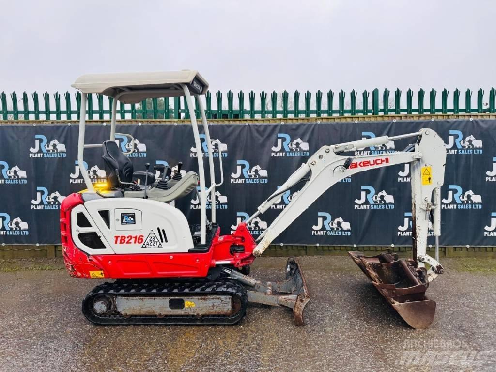 Takeuchi TB 216 Miniexcavadoras