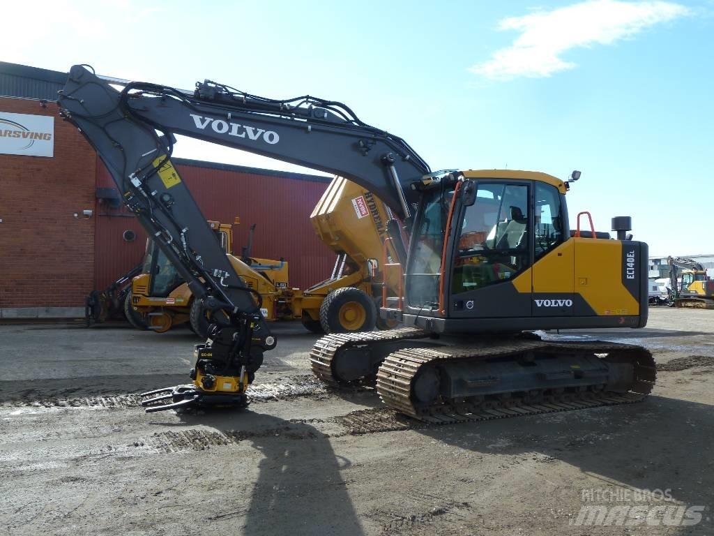 Volvo EC140EL Excavadoras sobre orugas