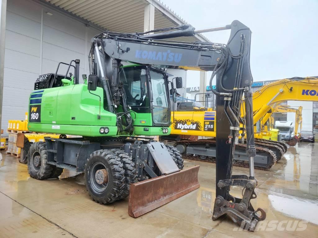 Komatsu PW 160-11 Excavadoras de ruedas