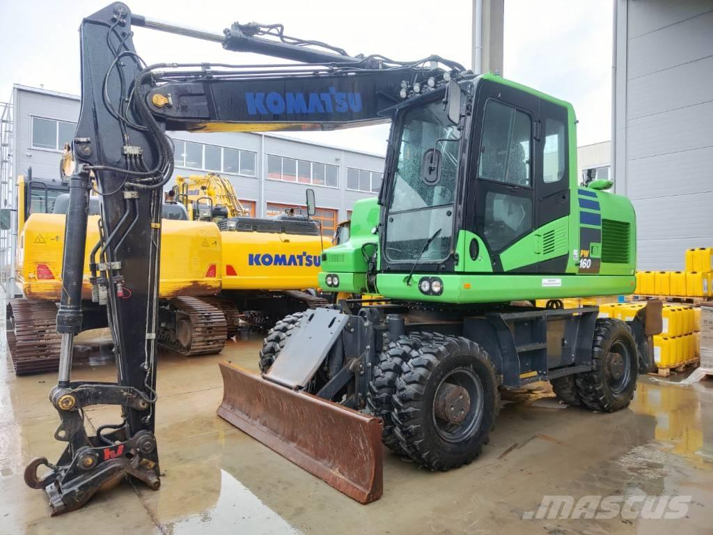 Komatsu PW 160-11 Excavadoras de ruedas