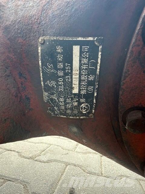 YTO ZL50B-III AXLES Ejes