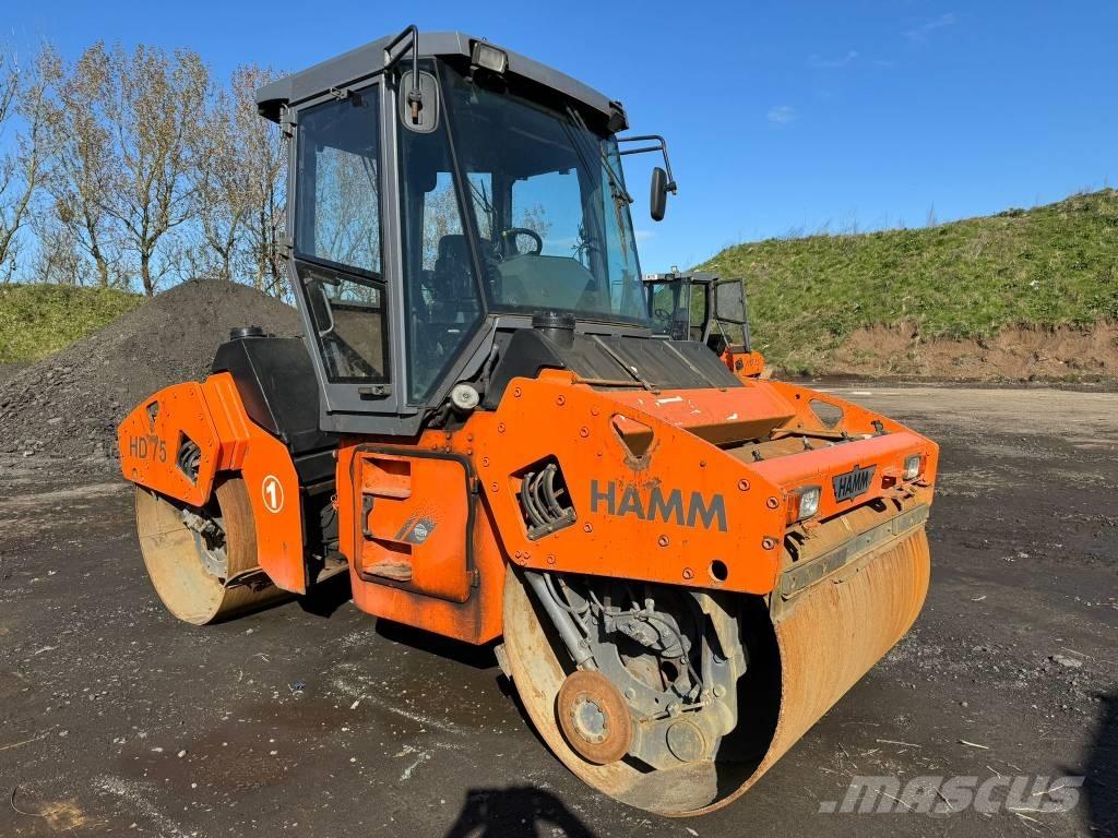 Hamm HD 75 Rodillos de doble tambor