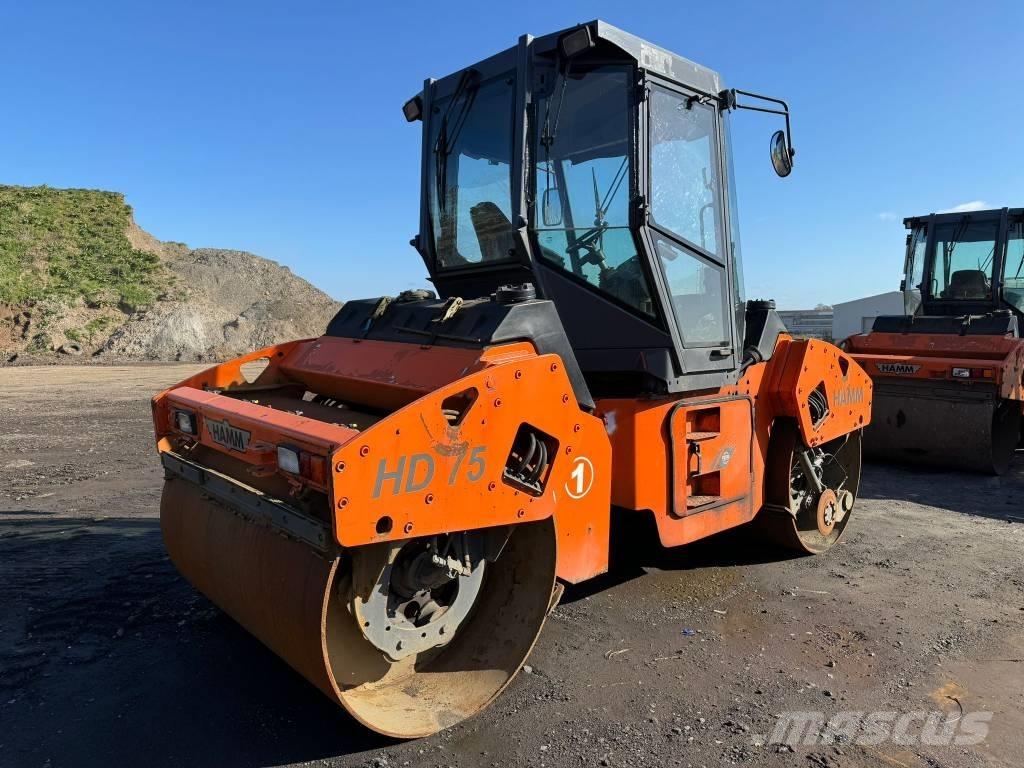 Hamm HD 75 Rodillos de doble tambor