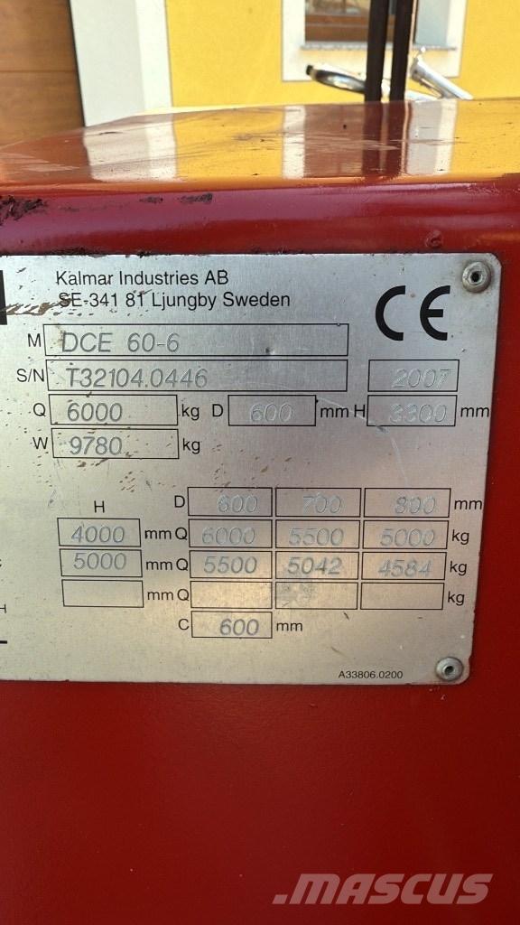 Kalmar DCE 60-6 Camiones diesel