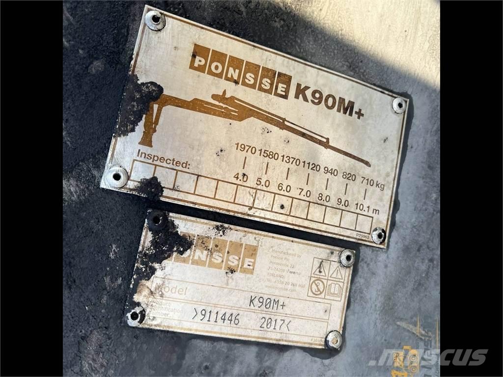 Ponsse K90M+ Grúas transportadoras