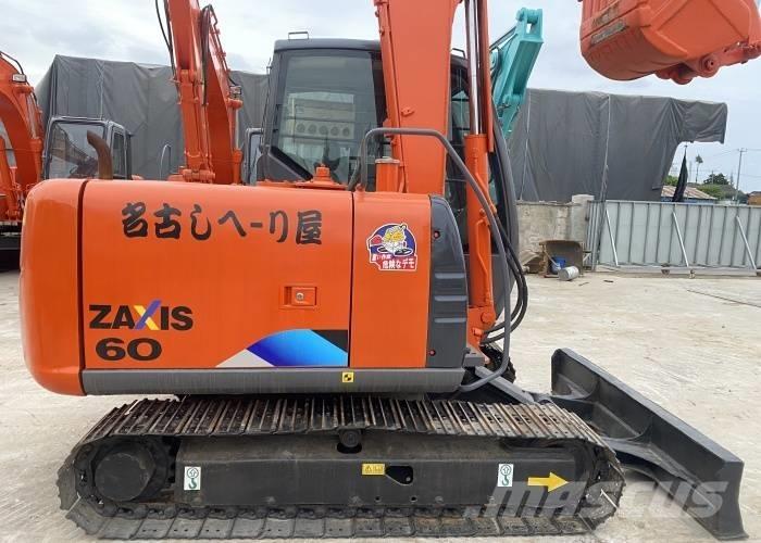 Hitachi ZX 60 Excavadoras sobre orugas