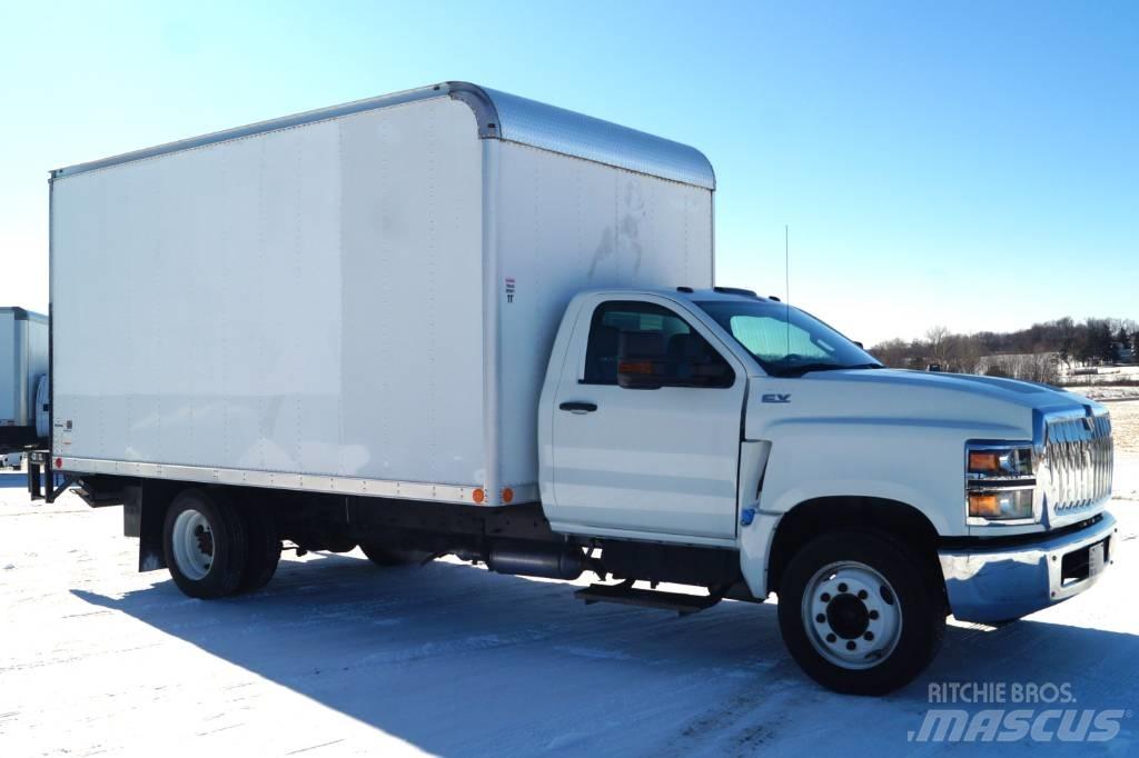 International CV515 Camiones con caja de remolque