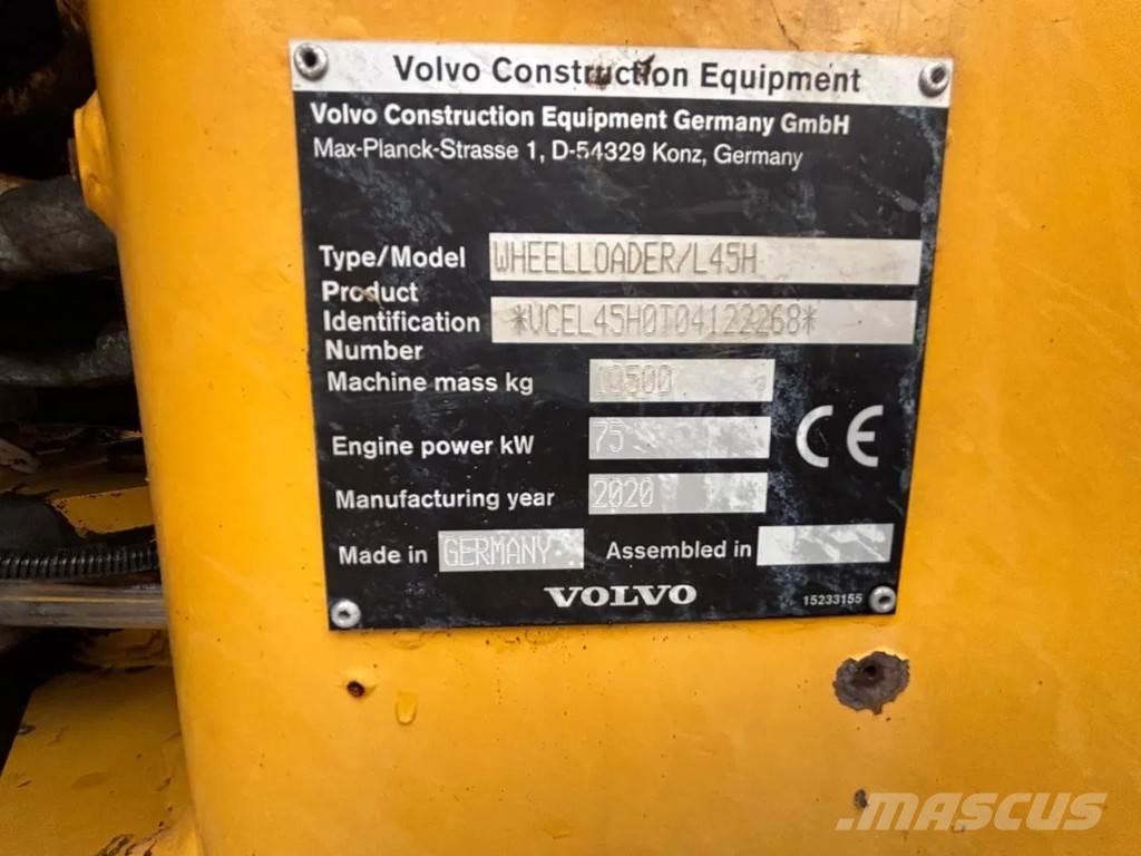 Volvo L45H Cargadoras sobre ruedas