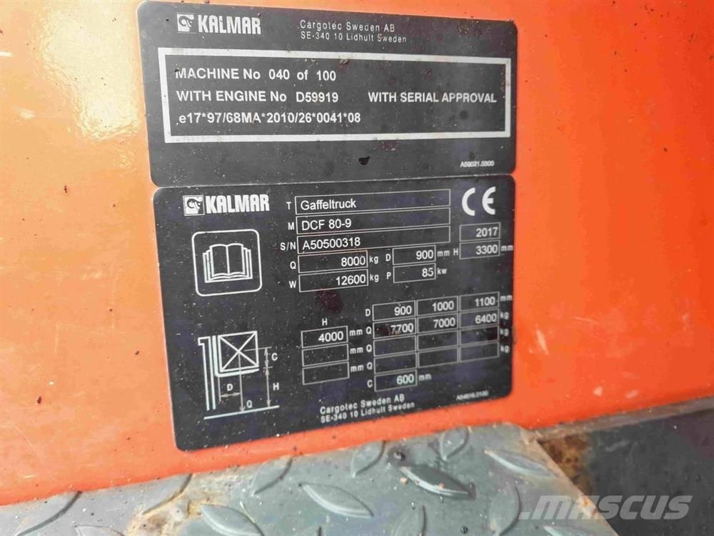 Kalmar DCF80-9 Camiones diesel