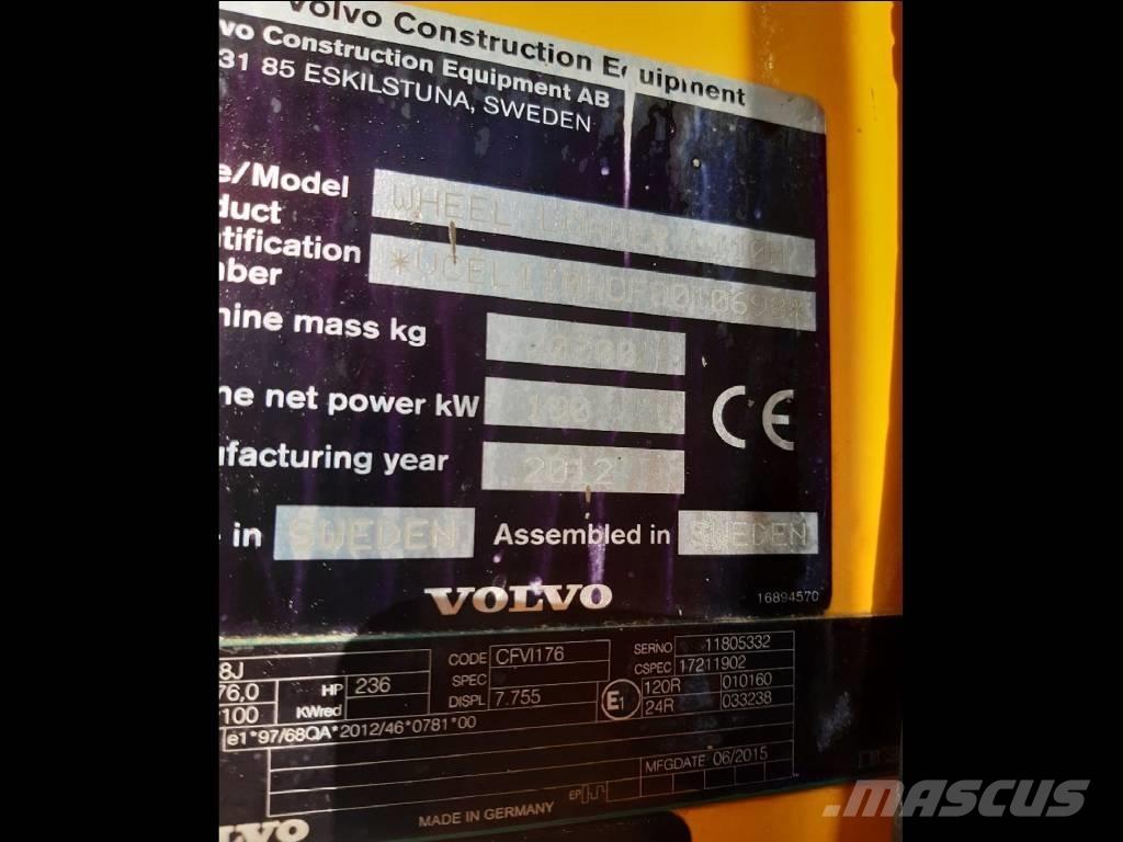 Volvo L 110 H Cargadoras sobre ruedas