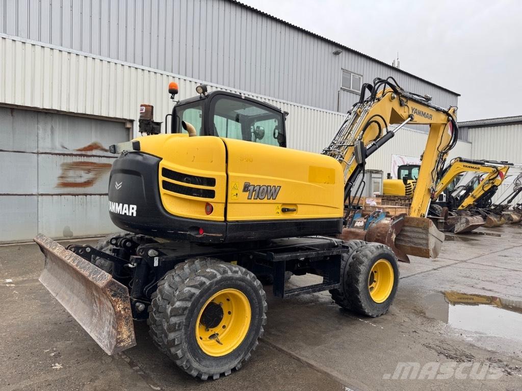 Yanmar B110W (40518) Excavadoras de ruedas