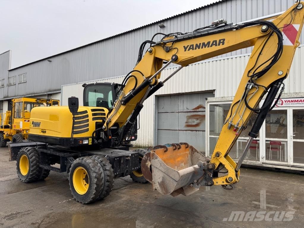 Yanmar B110W (40518) Excavadoras de ruedas