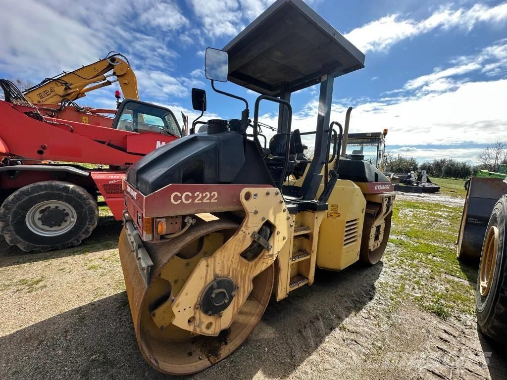 Dynapac CC 222 Rodillos de doble tambor