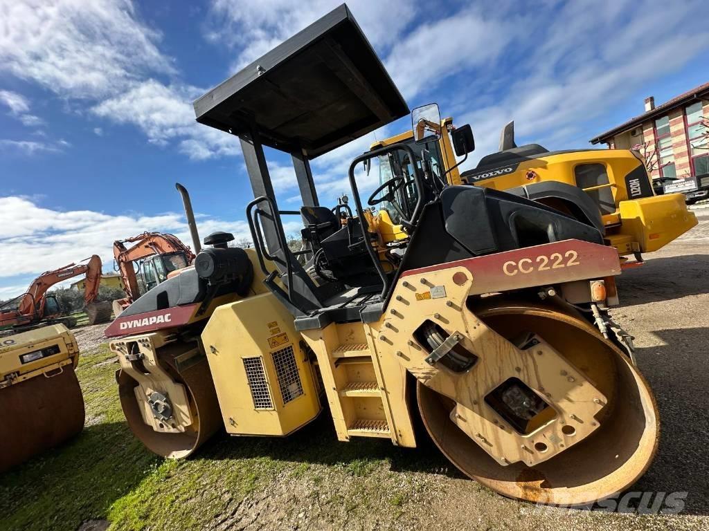 Dynapac CC 222 Rodillos de doble tambor