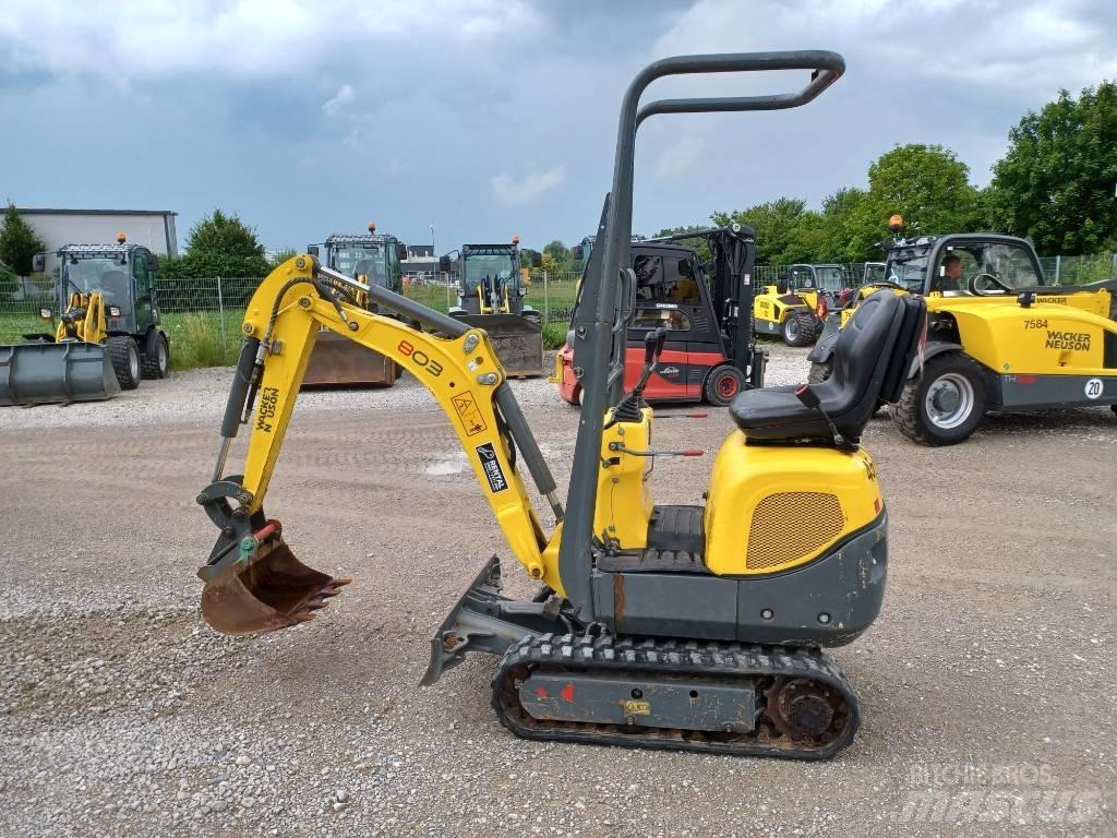 Wacker Neuson 803 Excavadoras sobre orugas