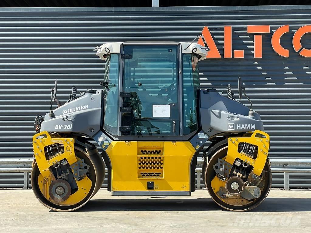 Hamm DV+ 70I VO-S Rodillos de doble tambor