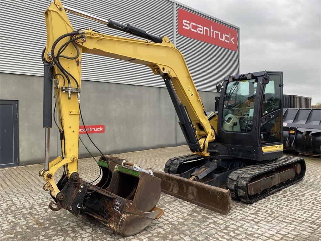 Yanmar VIO80-1A Excavadoras de ruedas