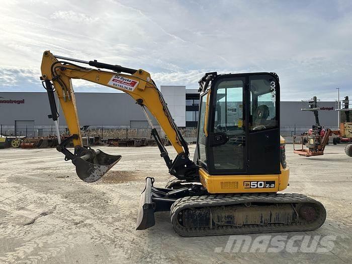 JCB 50Z-2 Excavadoras sobre orugas