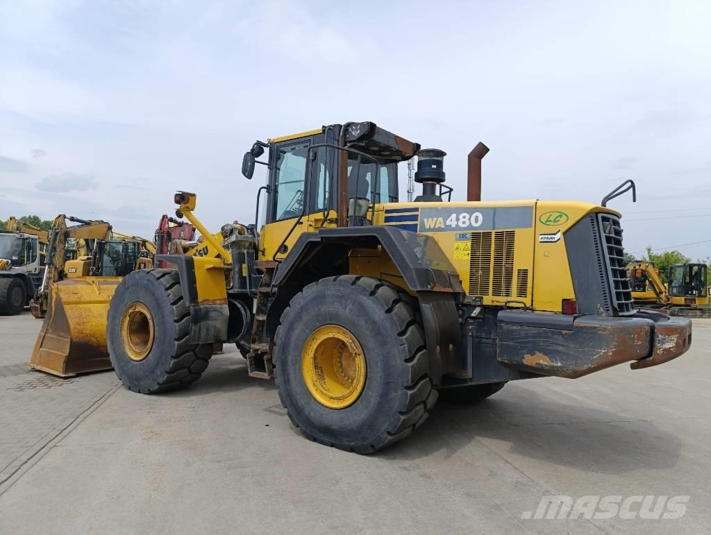Komatsu WA 480-6 Cargadoras sobre ruedas