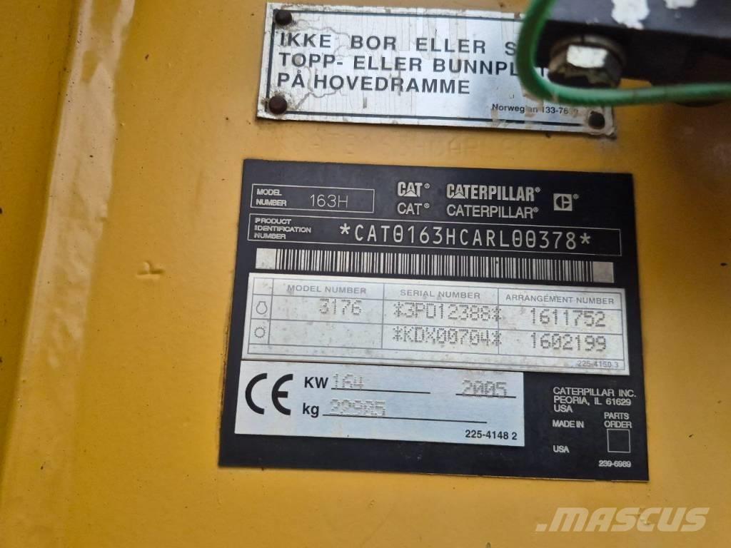 CAT 163 H Niveladoras