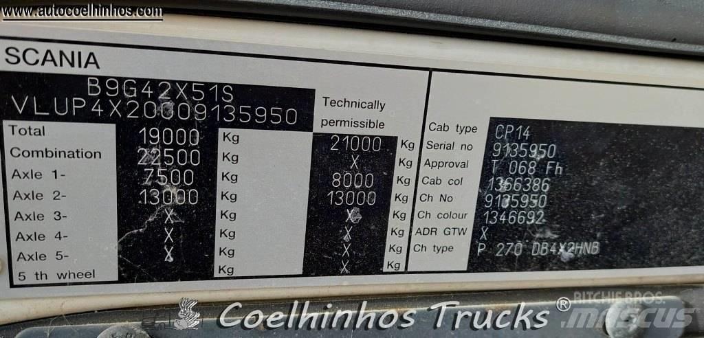 Scania P270 Camiones con chasís y cabina