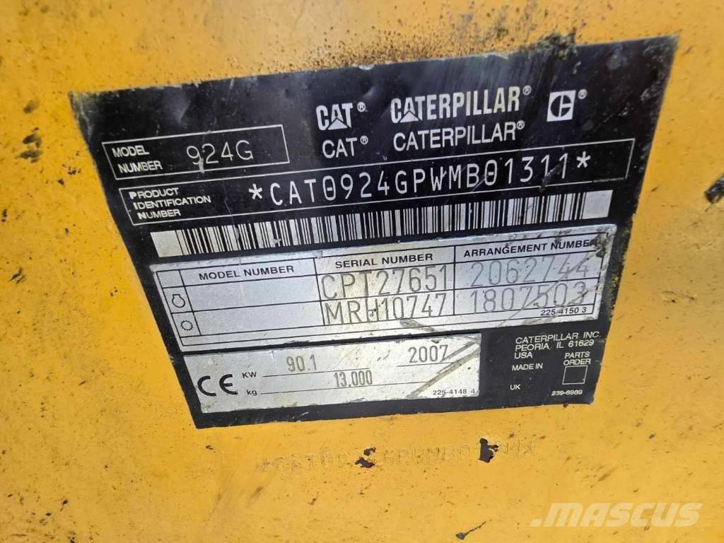 CAT 924 G Cargadoras sobre ruedas