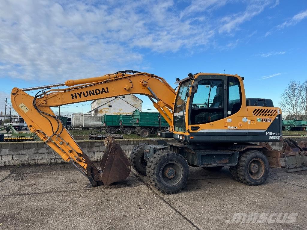 Hyundai R140W-9A Excavadoras de ruedas
