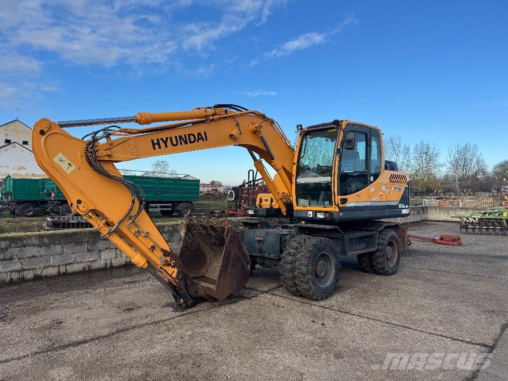 Hyundai R140W-9A Excavadoras de ruedas