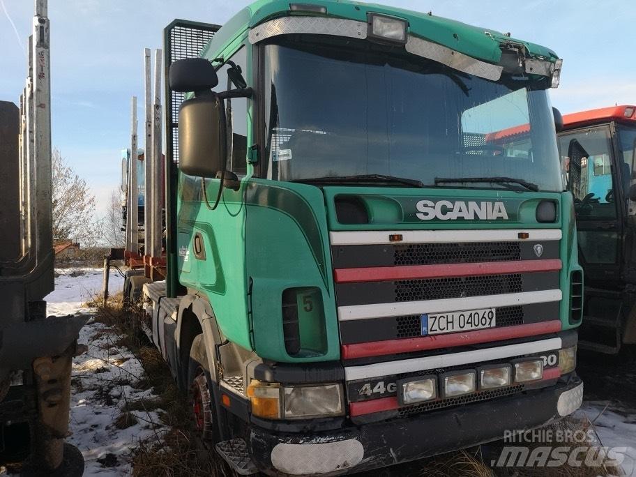 Scania 144 G Camiones grúa