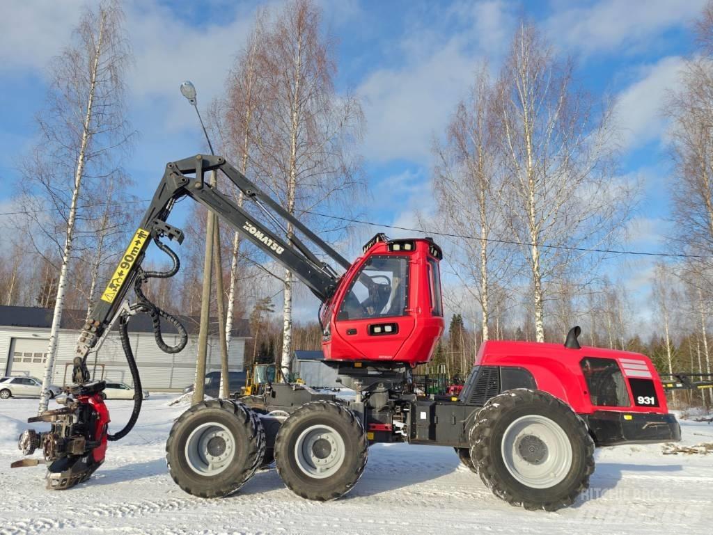 Komatsu 931 Cosechadoras