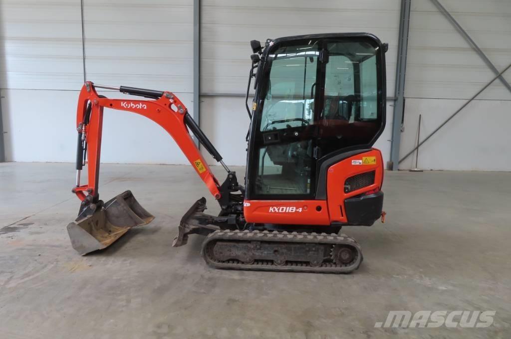 Kubota KX 018-4 Miniexcavadoras