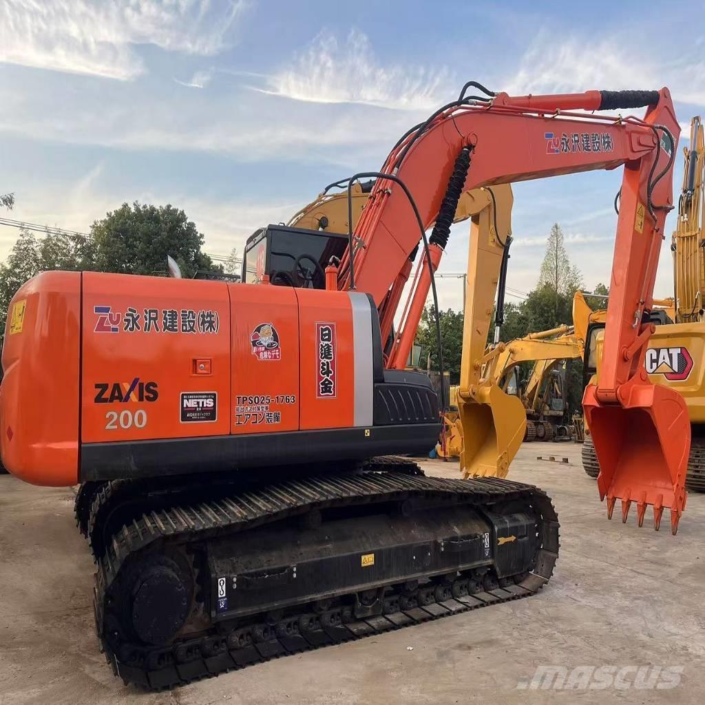 Hitachi zx200 Excavadoras sobre orugas