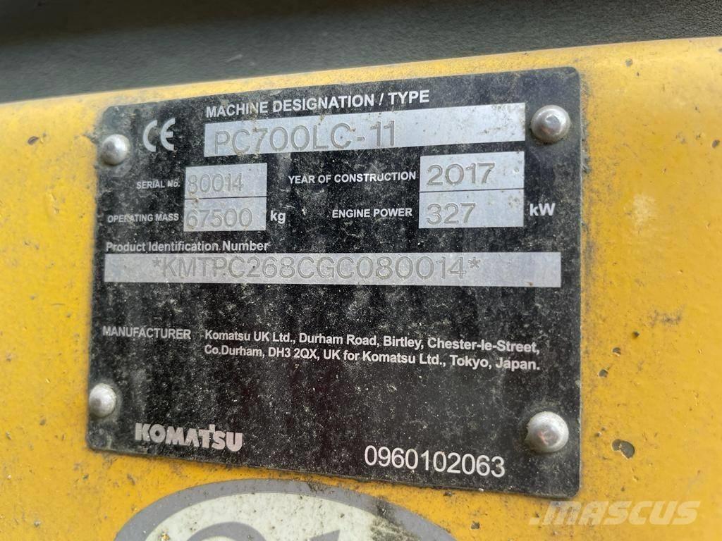 Komatsu PC700LC-11 Excavadoras sobre orugas
