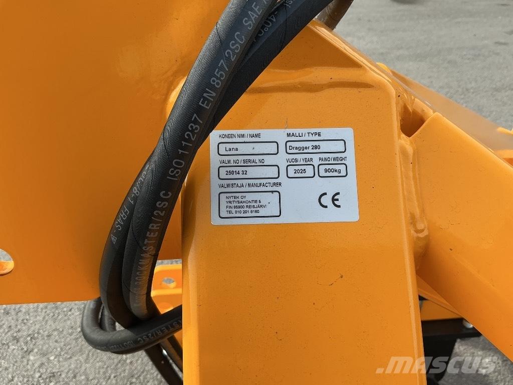 Wieska DRAGGER 280 Rastras para caminos