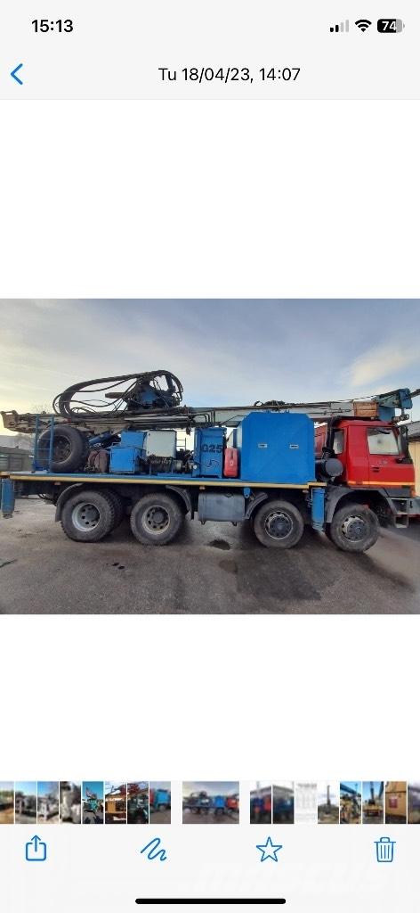  Soil mec G 25 Perforadoras de pozos