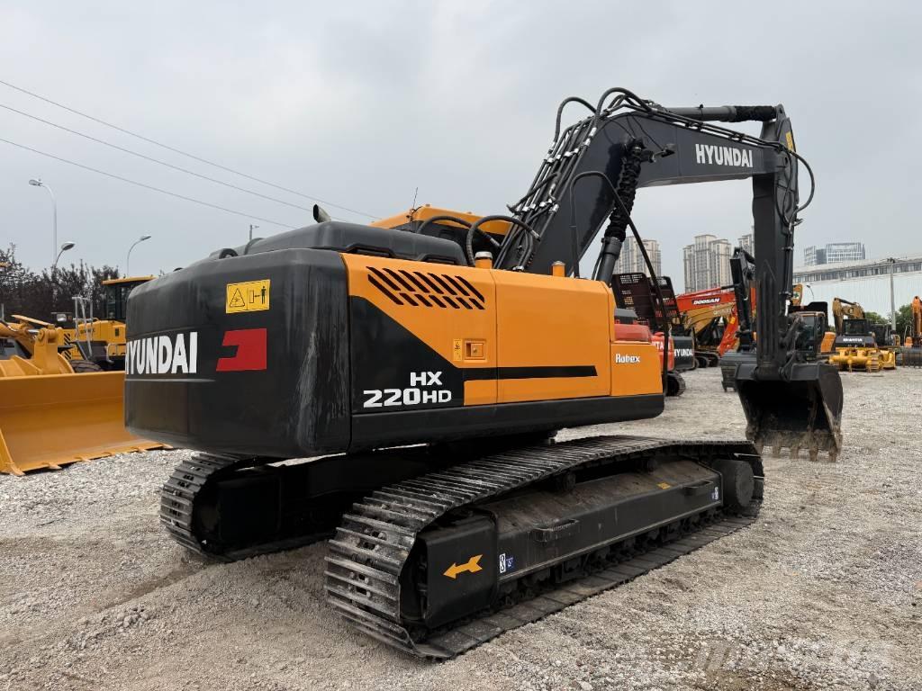 Hyundai HX 220 Excavadoras sobre orugas