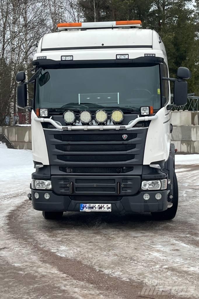 Scania R 580 Camiones elevadores de gancho