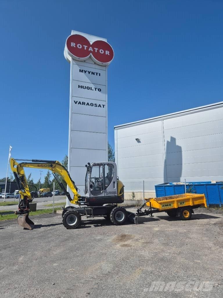 Wacker Neuson 6503 Excavadoras de ruedas