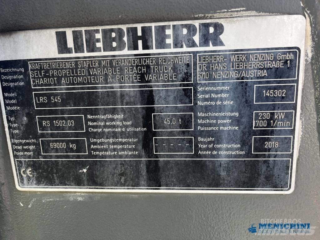 Liebherr LRS 545 Montacargas para contenedores