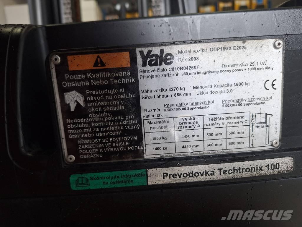 Yale GDP 16 VX Camiones LPG