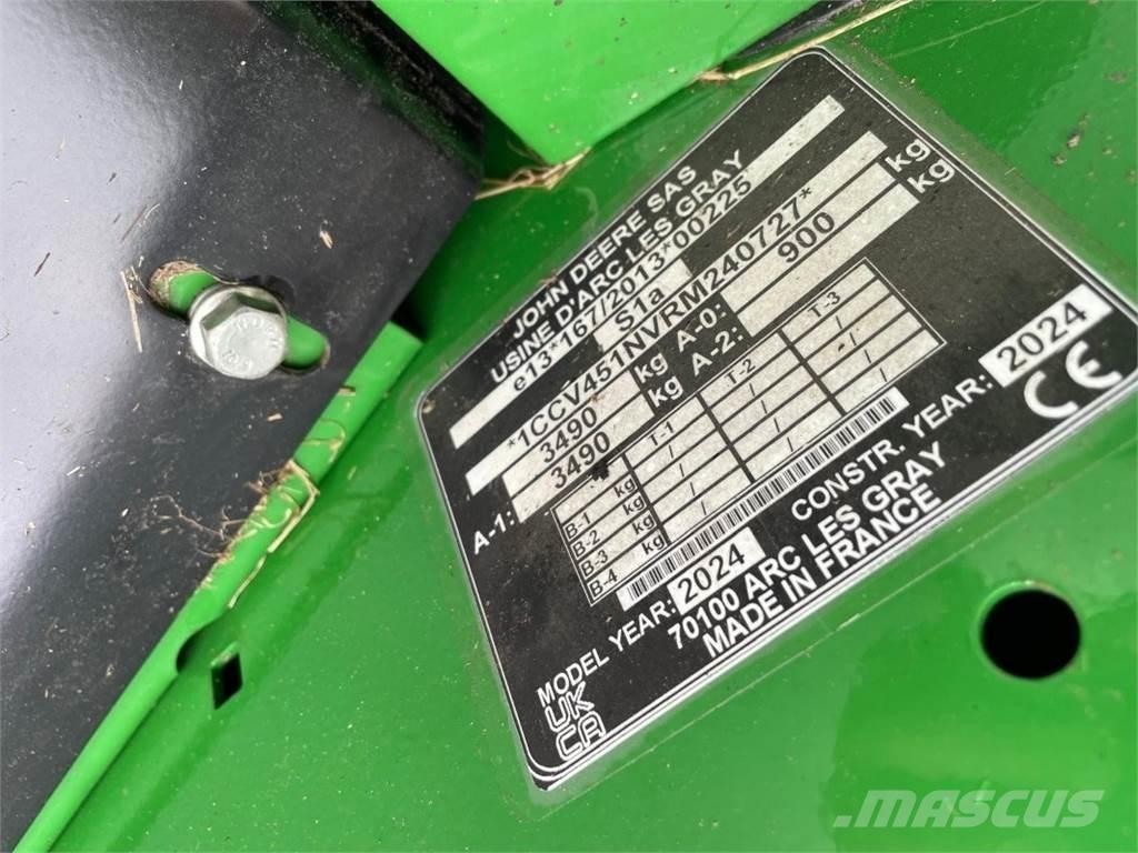 John Deere V451M Empacadoras circular